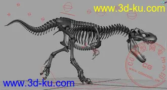 3D打印模型来自Highend3d的各种角色绑定的图片