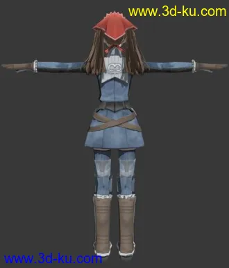 3D打印模型PS3战场的女武神@alicia的图片