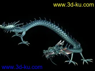 3D打印模型龙-绑定-动画的图片