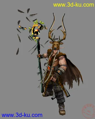 3D打印模型阿拉伦(Alaron)_Ranger_森 林(Sylvan)的图片