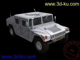 3D打印模型军用吉普的图片