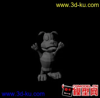 3D打印模型可爱狗狗的图片