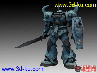 3D打印模型日本 高达机器人的图片