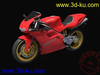 3D打印模型来辆摩托的图片