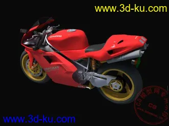 3D打印模型来辆摩托的图片