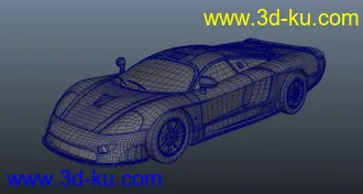 3D打印模型法拉利跑车 ma格式的图片