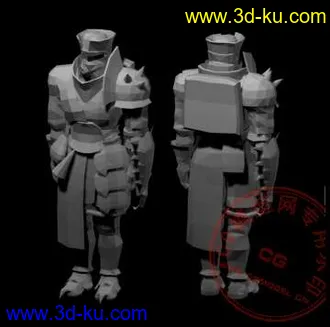3D打印模型自作的怪物猎人的图片