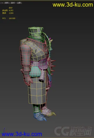 3D打印模型自作的怪物猎人的图片
