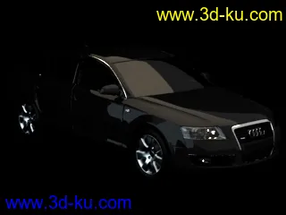 3D打印模型奥迪A6高精细电影级的图片