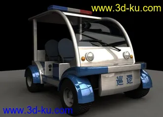 3D打印模型巡逻车的图片