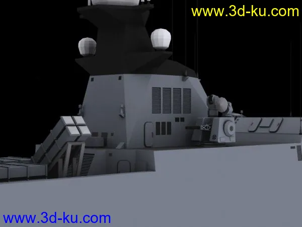精品“江凯”级护卫舰-054A max格式模型的图片4