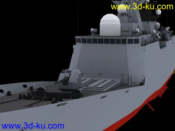 精品“江凯”级护卫舰-054A max格式模型的图片8