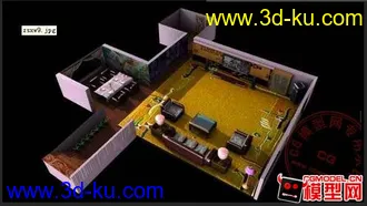 3D打印模型场景最终图的图片