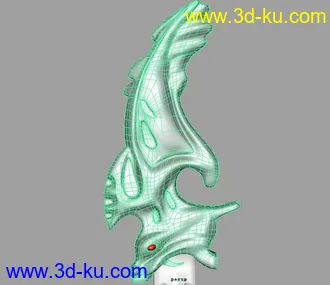 3D打印模型一把剑的图片
