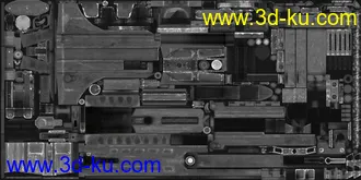 3D打印模型求助！中国88狙击！贴图问题！的图片