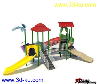 3D打印模型滑梯大型玩具2的图片