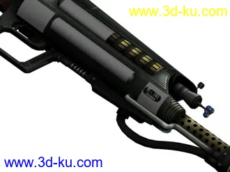 3D打印模型辐射:新维加斯高清MOD武器导出.之外星枪械的图片