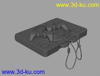 3D打印模型老式游戏机 超精细的图片