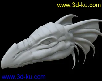 3D打印模型一个带鱼脑袋。。的图片