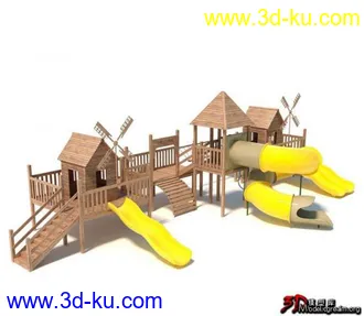 3D打印模型木质大型玩具的图片