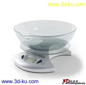 3D打印模型热美丽厨房秤的图片