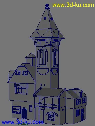 3D打印模型新手作品，做的简陋，第一次上传的图片