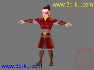 3D打印模型以前做的天降神童动化片Q人物希望给点分:)的图片