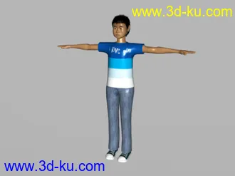 3D打印模型对着镜子做的我自己的图片