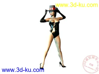 3D打印模型舞者的图片
