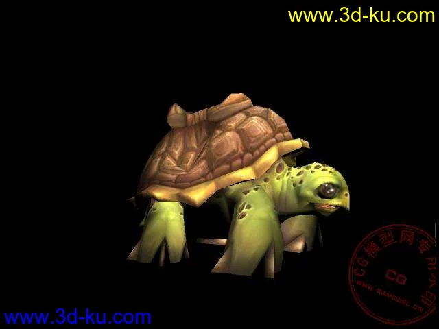海龟，带贴图maya2008文件模型的图片1