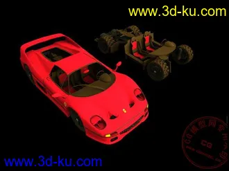 3D打印模型法拉利的图片