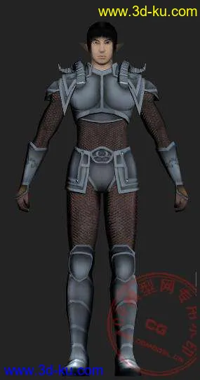 3D打印模型男武士的图片