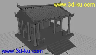 3D打印模型小房子的图片