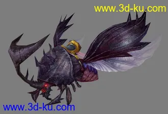 3D打印模型黑甲虫坐骑-（完美世界）的图片