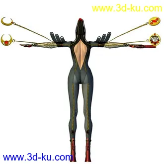 3D打印模型[Xbox360] 猎天使魔女 Bayonetta 3d model的图片