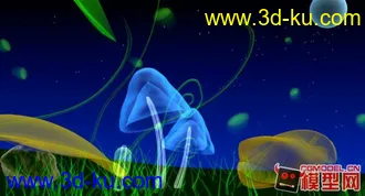 3D打印模型我做的一个max小场景，分享下o(∩_∩)o 哈哈的图片