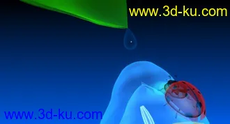 3D打印模型我做的一个max小场景，分享下o(∩_∩)o 哈哈的图片