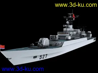 3D打印模型"江卫“级护卫舰527-max格式的图片