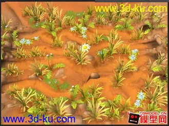 3D打印模型小游戏BugBits的一个场景+2个角色的图片