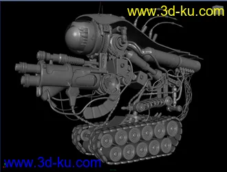 3D打印模型机器人的图片