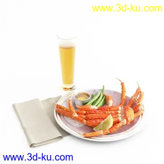 3D打印模型绿色液体的图片