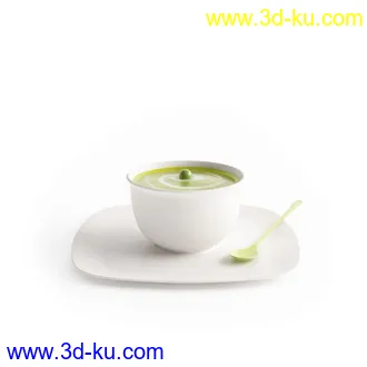 3D打印模型绿色液体的图片