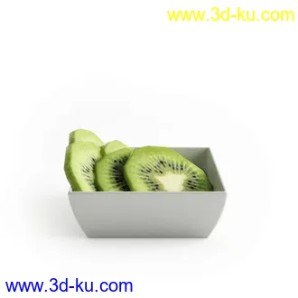 3D打印模型Archmodel.Vol.76.各种食物（下）沙拉 汉堡 意面 鱼 鸡尾酒 饺子 果冻 派 甜甜圈…的图片