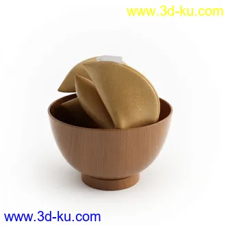 3D打印模型Archmodel.Vol.76.各种食物（下）沙拉 汉堡 意面 鱼 鸡尾酒 饺子 果冻 派 甜甜圈…的图片