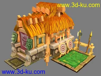 3D打印模型简单场景的图片
