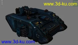 3D打印模型次时代  坦克的图片