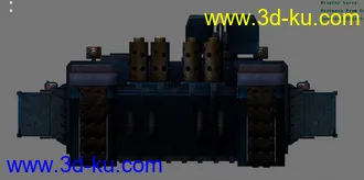 3D打印模型次时代  坦克的图片