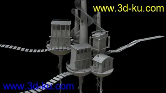 3D打印模型maya2009    低模的图片