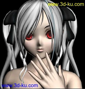 分享下我导出的《人工学园》人物模型喜欢的拿去吧~！！的图片