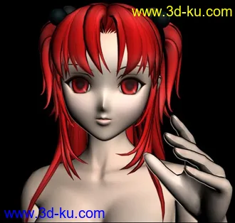 分享下我导出的《人工学园》人物模型喜欢的拿去吧~！！的图片
